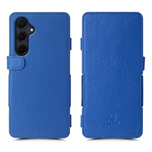Чехол книжка Stenk Prime для Samsung Galaxy A55 Ярко синий