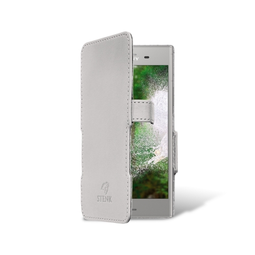 чохол-книжка на Sony Xperia XZ1 Білий Stenk Prime фото 2