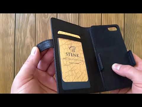 Чохол книжка Stenk Wallet для Apple iPhone 8 Чорний Відео