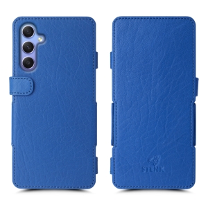 Чехол книжка Stenk Prime для Samsung Galaxy A34 Ярко синий