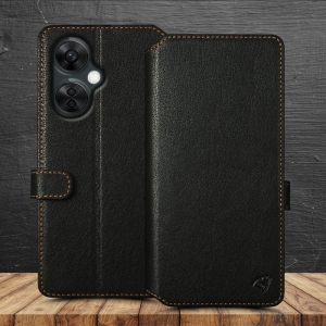 Чохол книжка Stenk Premium Wallet для OnePlus Nord CE 3 Lite Чорний