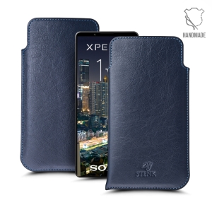Футляр Stenk Elegance для Sony Xperia 1 V Синий