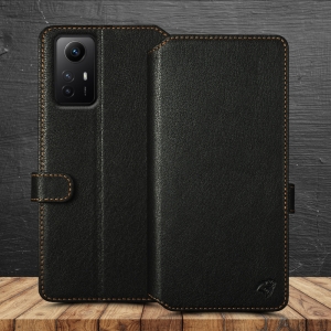 Чохол книжка Stenk Premium Wallet для Xiaomi Redmi Note 12S Чорний