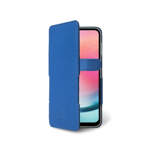 чохол-книжка на Samsung Galaxy A24 4G Яскраво-синій  Prime фото 2