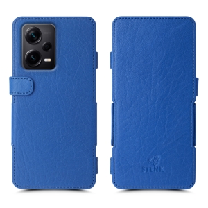 Чехол книжка Stenk Prime для Xiaomi Redmi Note 12 Pro Plus 5G Ярко синий
