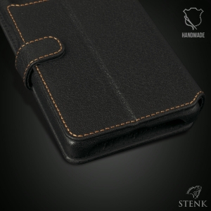 Чехол книжка Stenk Premium Wallet для ZTE Blade V40 Pro Чёрный