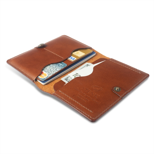 чехол-кошелек на  Светло-коричневый Stenk TravelBook mini фото 5