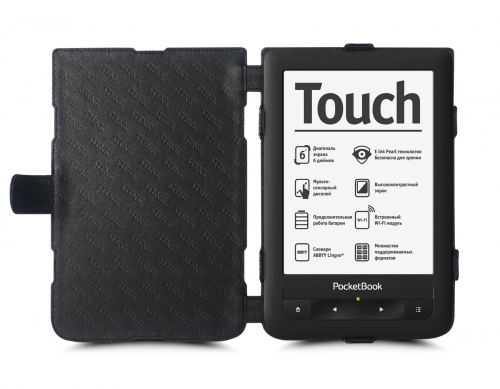 чохол-книжка на PocketBook Touch 622 Чорний Stenk Prime фото 2