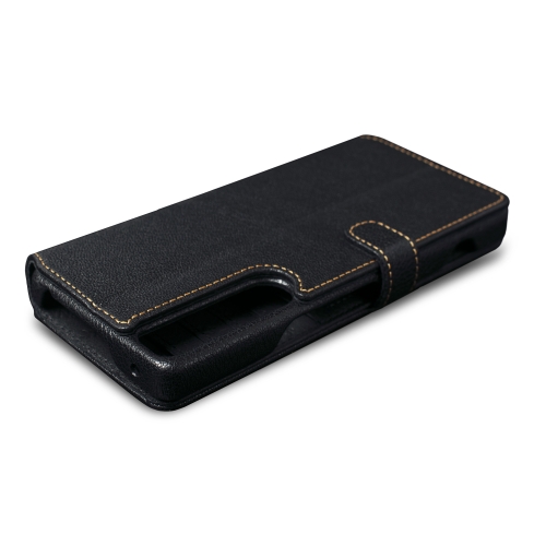 чехол-кошелек на Sony Xperia 1 IV Черный Stenk Premium Wallet фото 7