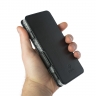 Чехол книжка Stenk Prime для Xiaomi Redmi Note 9S Чёрный