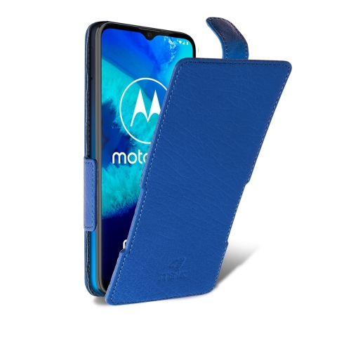 чохол-фліп на Motorola Moto G8 Power Lite Яскраво-синій Stenk Prime фото 2