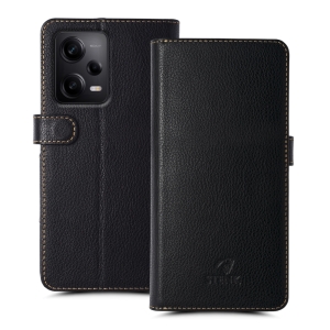 Чехол книжка Stenk Wallet для Xiaomi Redmi Note 12 Pro 5G Черный