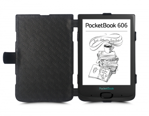чохол-книжка на PocketBook 606 (Basic 4) Чорний Stenk Prime фото 2