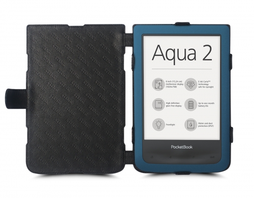 чохол-книжка на PocketBook 641 Aqua 2 Чорний Stenk Prime фото 2