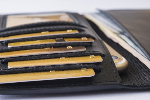 чохол-гаманець на  Чорний Stenk WalletBook фото 7