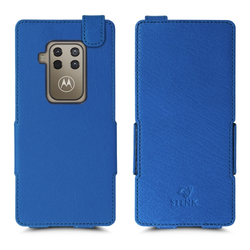 чехол-флип на Motorola One Zoom Ярко-синий  Prime фото 1