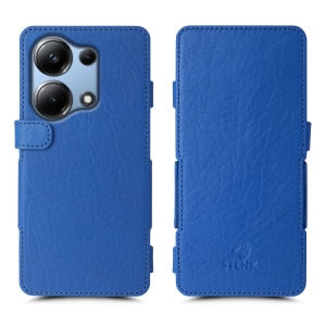 Чохол книжка Stenk Prime для Xiaomi Poco M6 Pro 4G Яскраво-синій