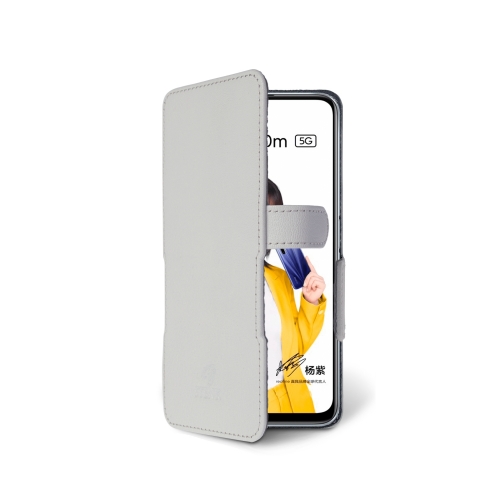 чехол-книжка на Realme X50m 5G Белый Stenk Prime фото 2