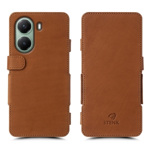Чехол книжка Stenk Prime для Xiaomi Poco X7 Pro Camel