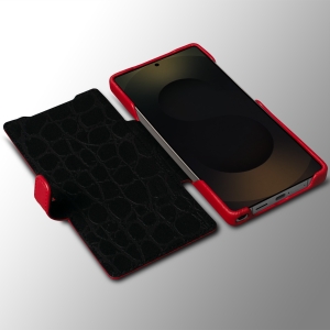 Чохол книжка Stenk Premium для Samsung Galaxy S25 Ultra Червоний