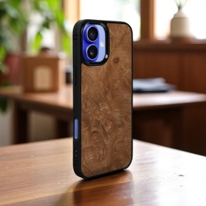 Накладка SkinBacker Wood для Apple iPhone 16 Мірт (Корінь)