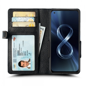 Чохол книжка Stenk Wallet для ASUS ZenFone 8 Чорний