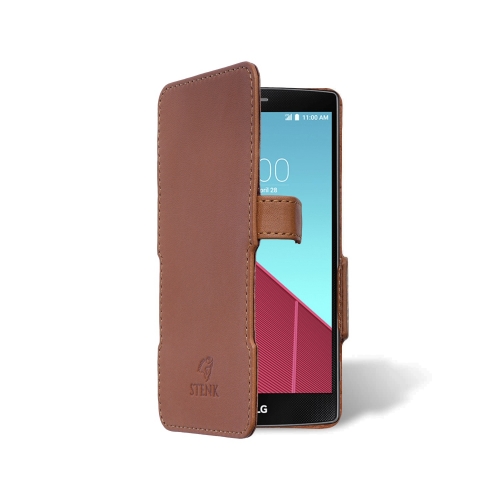 чохол-книжка на LG G4 Світло-коричневий Stenk Сняты с производства фото 2
