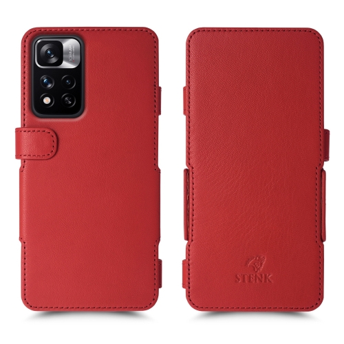 чехол-книжка на Xiaomi Redmi Note 11 Pro Plus 5G Красный Stenk Prime фото 1