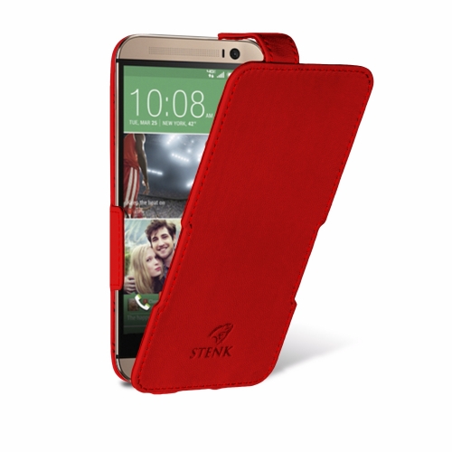 чохол-фліп на HTC One M8 Червоний Stenk Сняты с производства фото 2