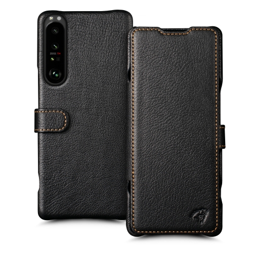 чехол-книжка на Sony Xperia 1 III Черный Stenk Premium фото 1
