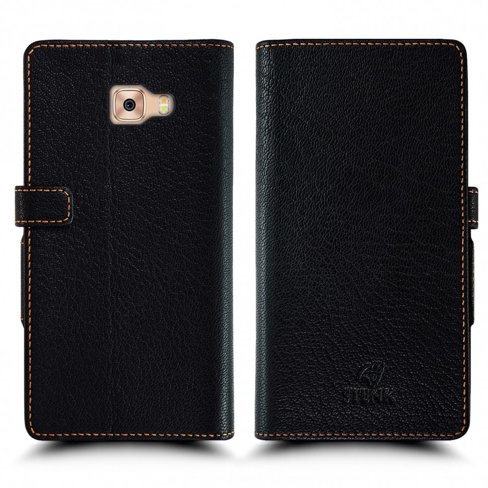 

Чехол книжка Stenk Wallet для Samsung Galaxy C7 Чёрный, Черный