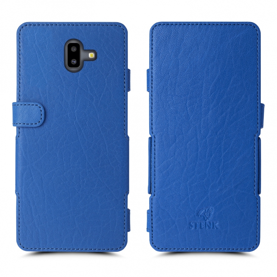 

Чехол книжка Stenk Prime для Samsung Galaxy J6 Plus (2018) Ярко-синий