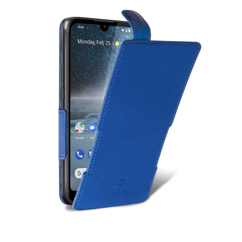 чехол-флип на Nokia 4.2 Ярко-синий  Prime фото 2