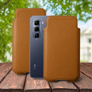 Футляр Stenk Sportage для Infinix Hot 50 Pro 4G Camel