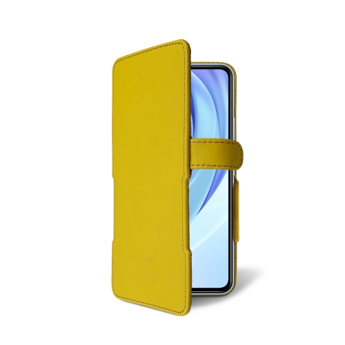 чехол-книжка на Xiaomi Mi 11 Lite Желтый Stenk Prime фото 2