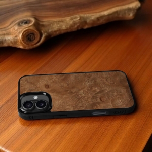 Накладка SkinBacker Wood для Apple iPhone 16 Plus Мірт (Корінь)