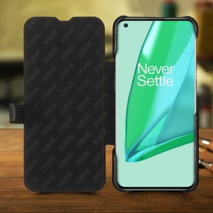 Чехол книжка Stenk Premium для OnePlus 9 Pro Черный