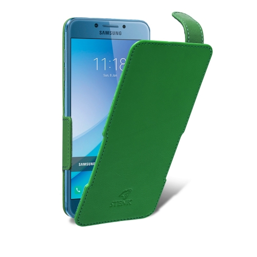 чохол-фліп на Samsung Galaxy C5 Pro Зелений Stenk Сняты с производства фото 2