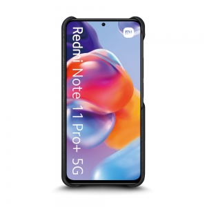 Шкіряна накладка Stenk Reptile Cover для Xiaomi Redmi Note 11 Pro Plus 5G Чорна