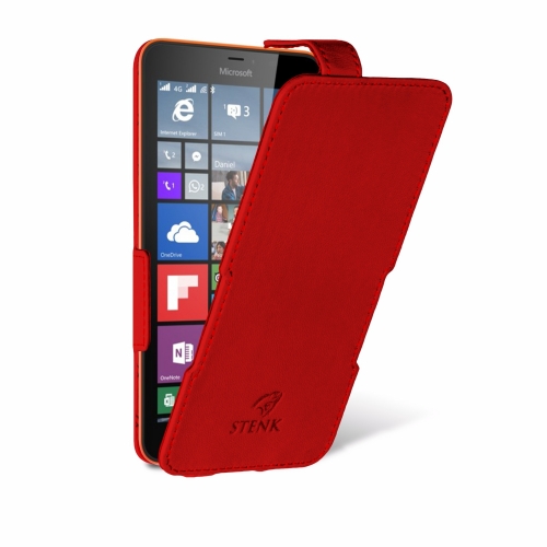 чохол-фліп на Microsoft Lumia 640 XL DS Червоний Stenk Сняты с производства фото 2