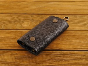 Шкіряна ключниця Stenk Keyholder Black