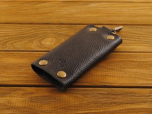 Шкіряна ключниця Stenk Keyholder Black