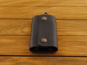 Шкіряна ключниця Stenk Keyholder Black