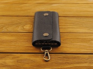 Шкіряна ключниця Stenk Keyholder Black