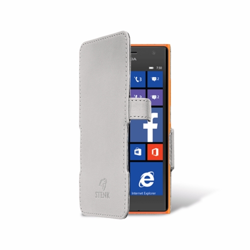 чохол-книжка на Nokia Lumia 730 Білий Stenk Сняты с производства фото 2