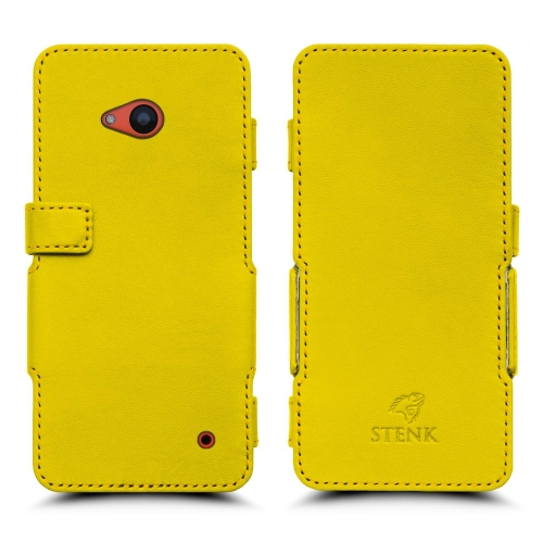 чохол-книжка на Microsoft Lumia 640 DS Жовтий Stenk Сняты с производства фото 1
