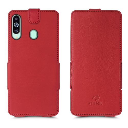 чехол-флип на Samsung Galaxy M40 Красный Stenk Prime фото 1