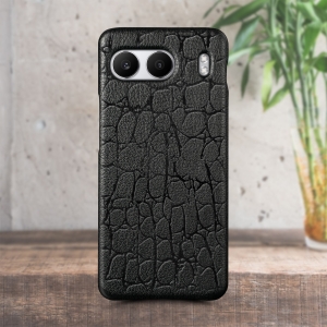 Шкіряна накладка Stenk Reptile Cover для OnePlus Nord 4 Чорний