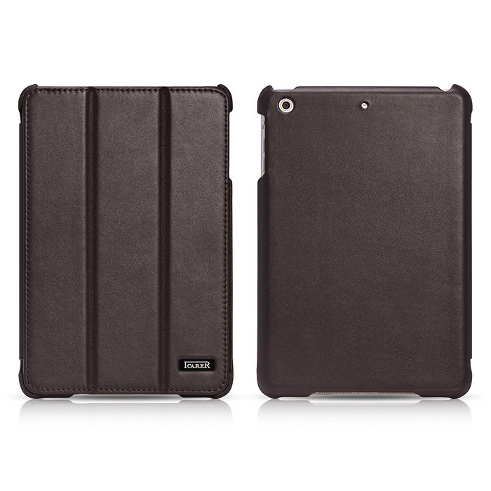 Чехол iCarer для iPad Mini / Mini2 / Mini3 Ultra-thin Genuine Brown