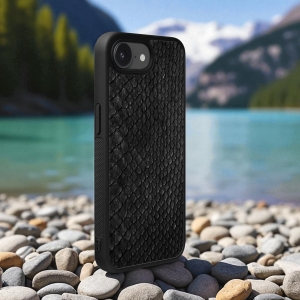 Накладка SkinBacker Mini Python Scales для Apple iPhone 16е Чорний